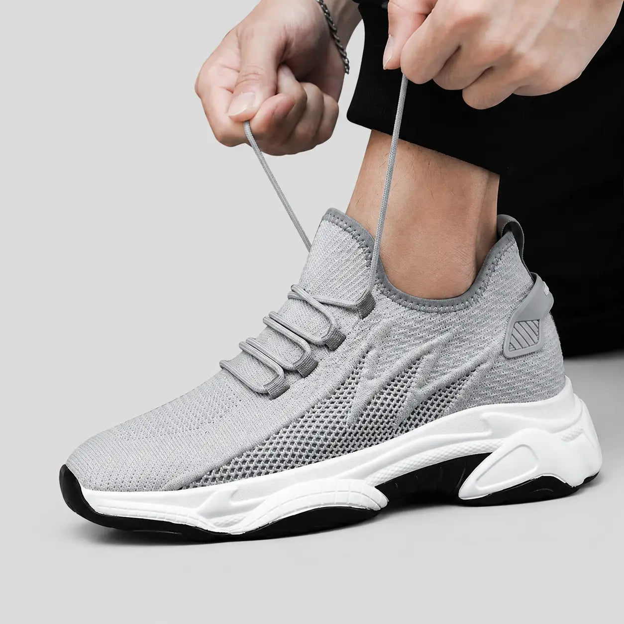 Altrex – Baskets pour hommes augmentant la taille de 8 cm | Veiggara