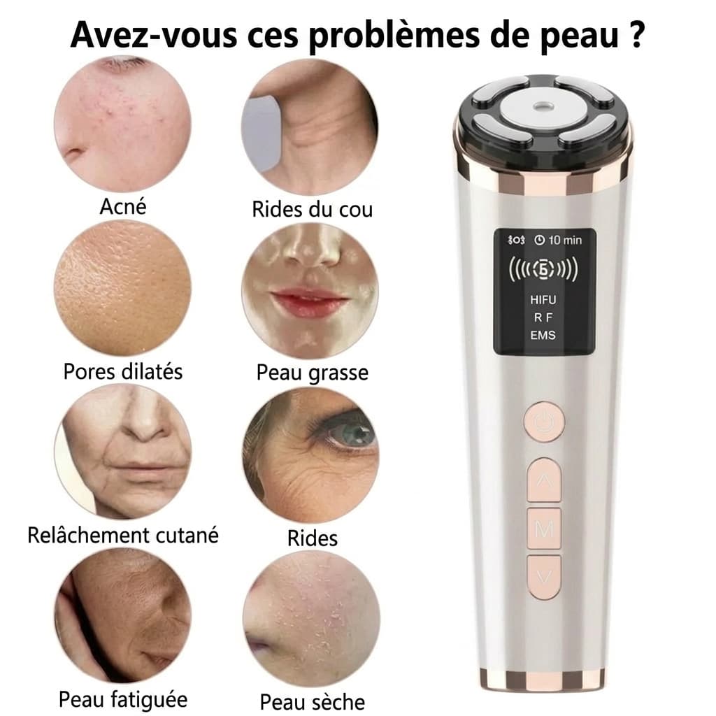 UltraSkin Lift™ Appareil à ultrasons HIFU portable - VEIGGARA