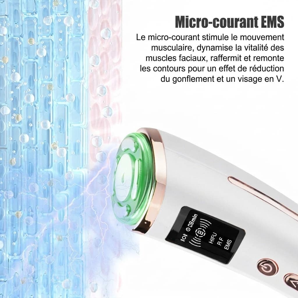 UltraSkin Lift™ Appareil à ultrasons HIFU portable - VEIGGARA