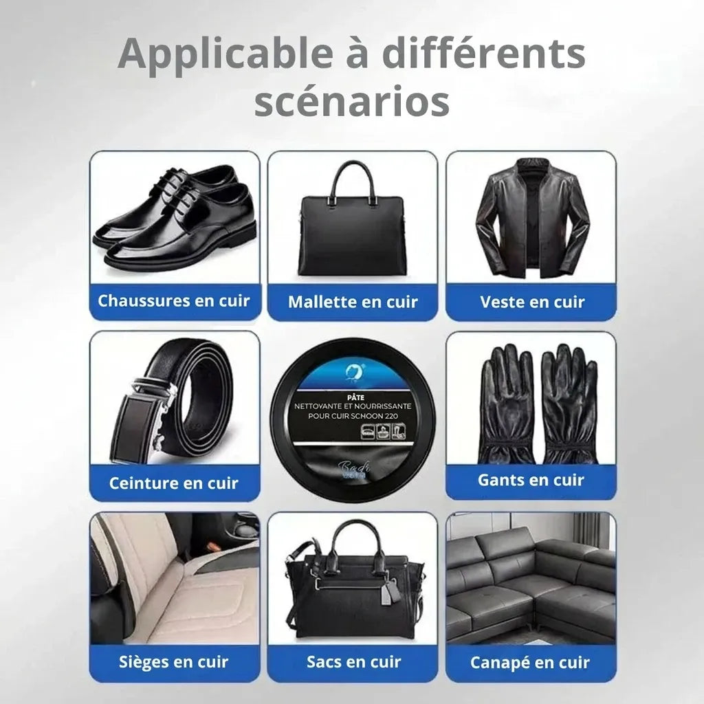 CarCare™ | Crème réparatrice pour intérieurs de voiture (cuir et plastiques) | 1 acheté, 2 offerts !